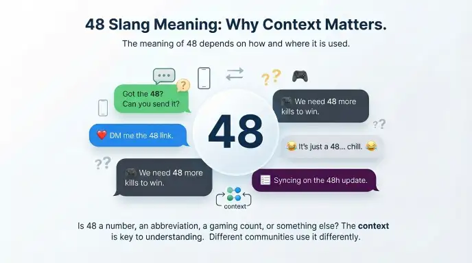 48 Slang Meaning: Why Context Matters