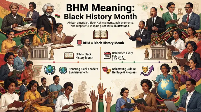 BHM as Black History Month