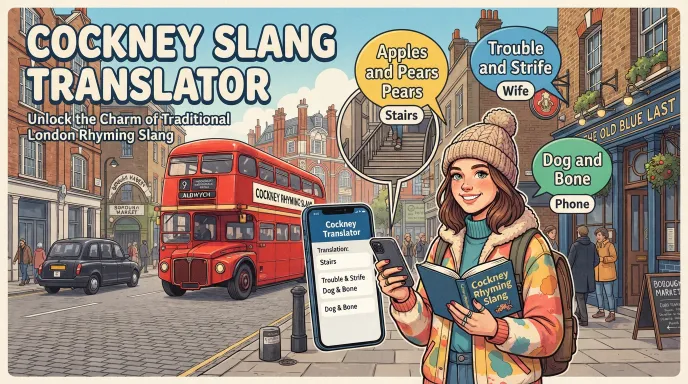 Cockney Slang Translator