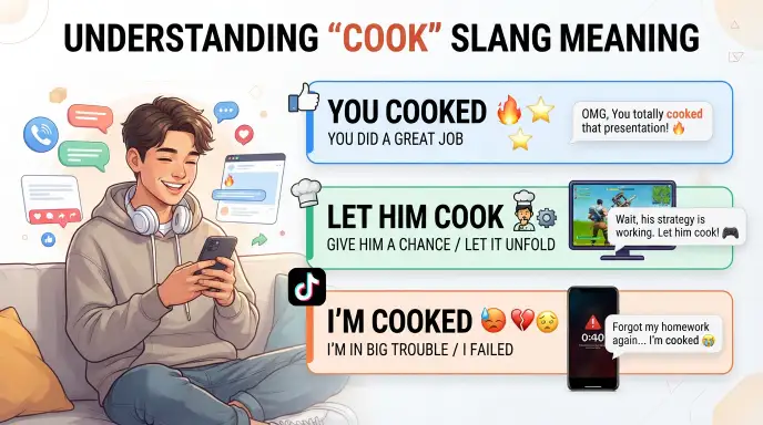 cook meaning slang