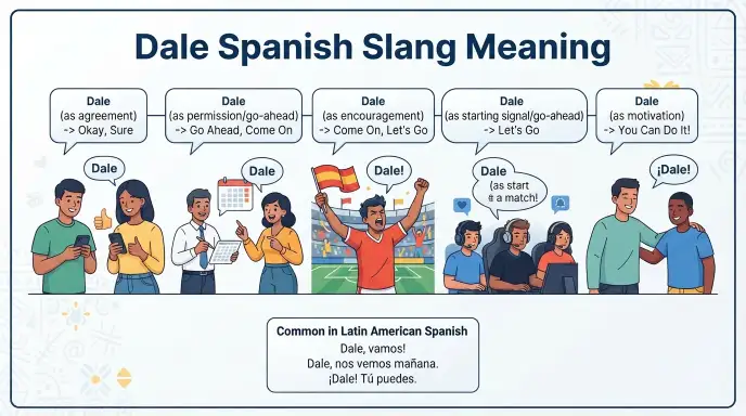 dale spanish slang