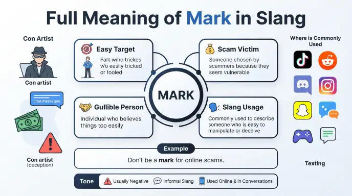 Full Meaning of Mark in Slang