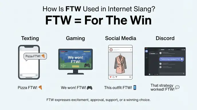 How Is FTW Used in Internet Slang?