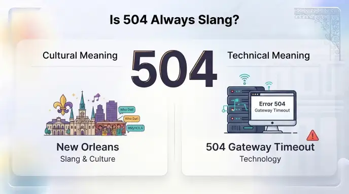 Is 504 Always Slang?