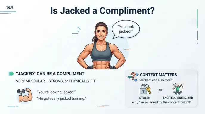 Is Jacked a Compliment?
