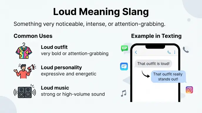 Loud Meaning Slang: