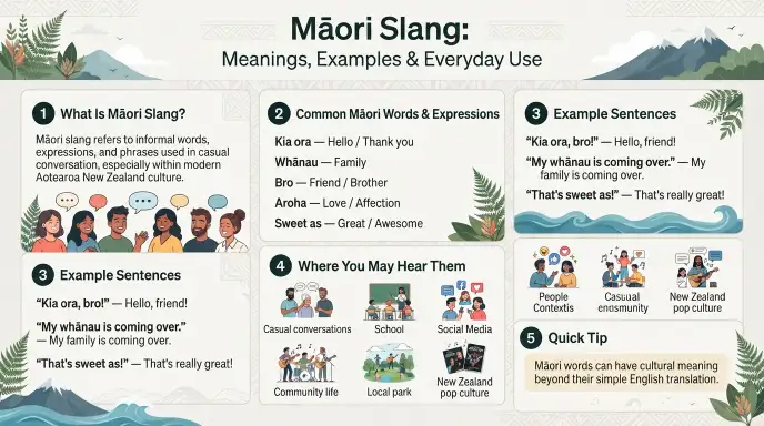 Māori Slang Common: