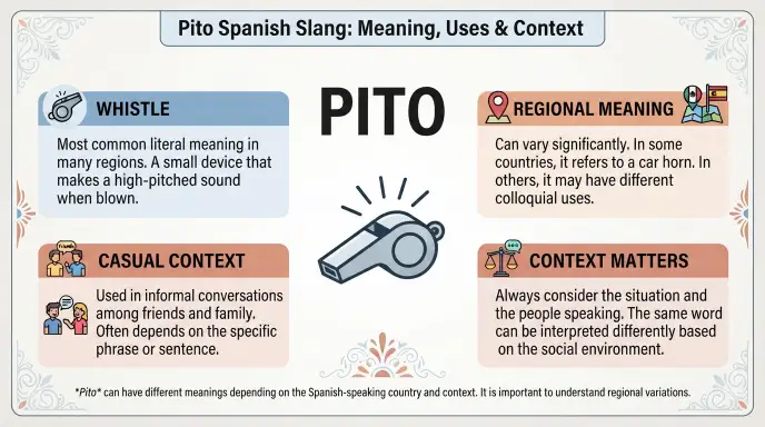 Pito Spanish Slang:
