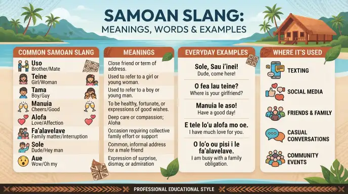 Samoan Slang: