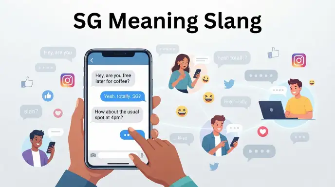 sg meaning slang