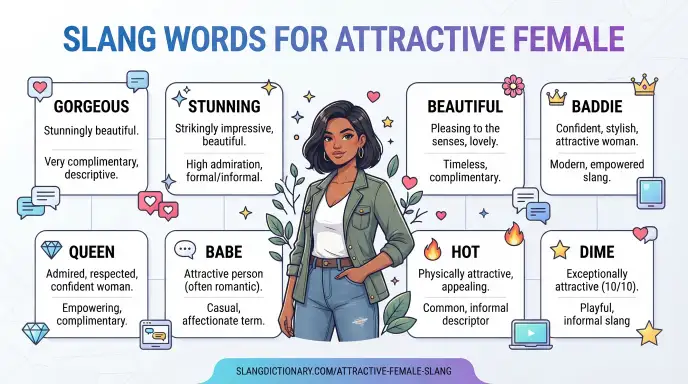 slang words for attractive female