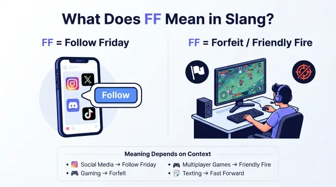 what does ff mean in slang