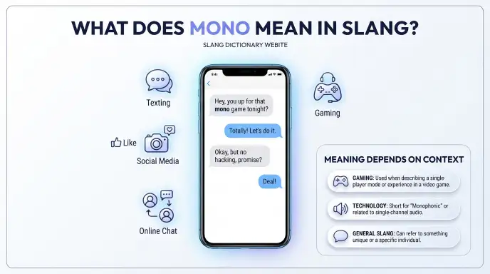 What Does Mono Mean in Slang?