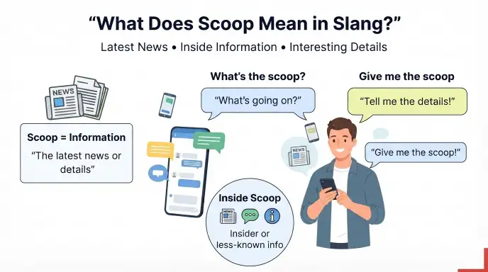 What Does Scoop Mean in Slang