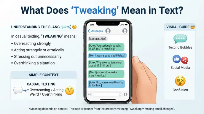 What Does Tweaking Mean Slang