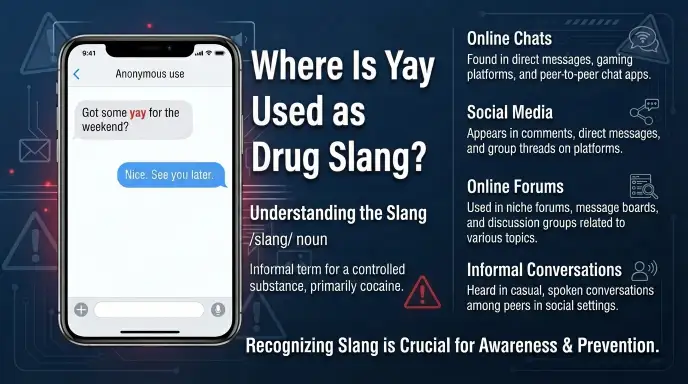 Where Is Yay Used as Drug Slang?