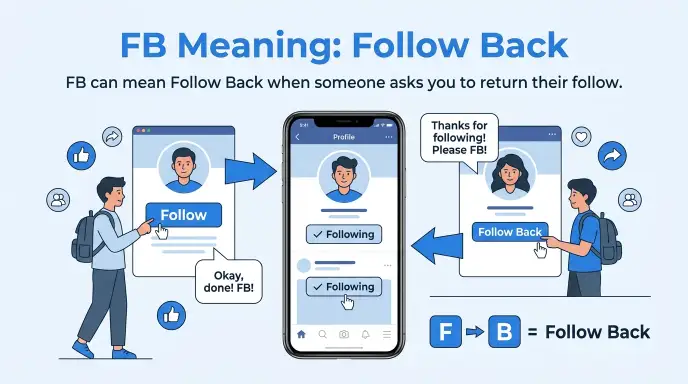 FB Meaning: Follow Back