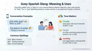 Guey Spanish Slang:
