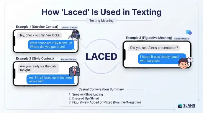 How “Laced” Is Used in Texting