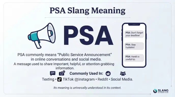 psa slang