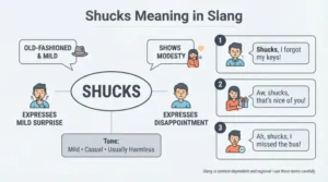 shucks meaning slang