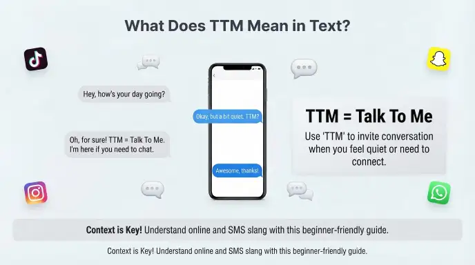 ttm mean in text