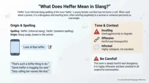 What Does Heffer Mean in Slang