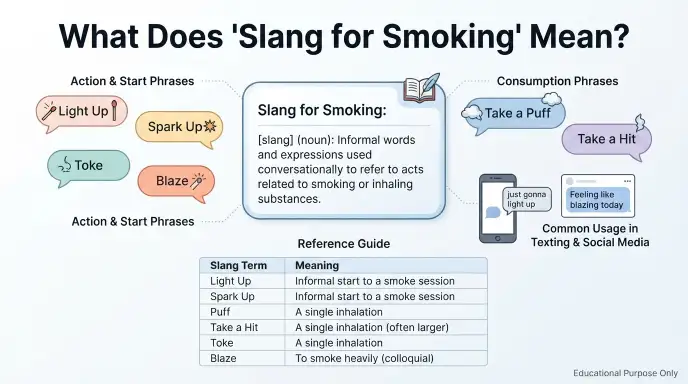 What Does “Slang for Smoking” Mean?