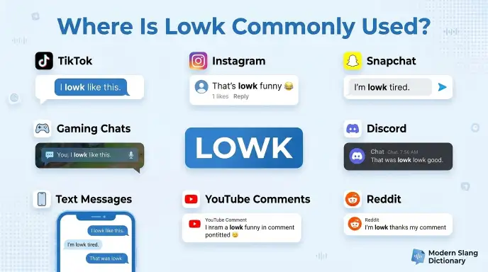 Where Is Lowk Commonly Used?