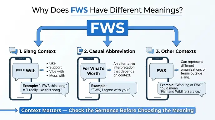 Why Does FWS Have Different Meanings?