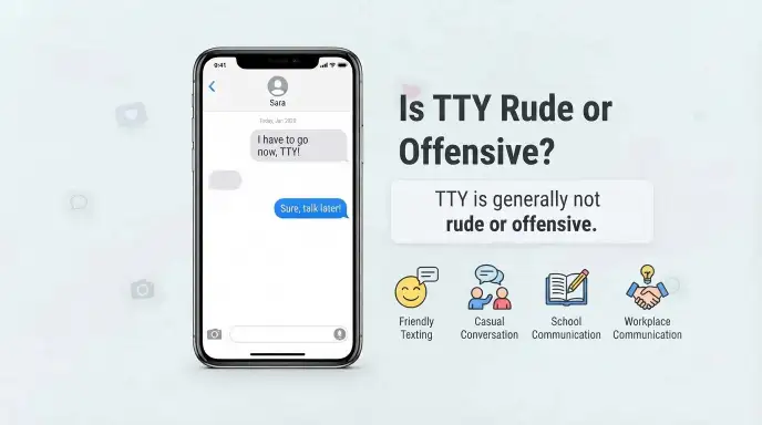 Is TTY Rude or Offensive?