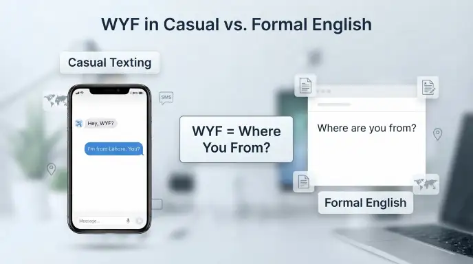 WYF in Casual vs. Formal English
