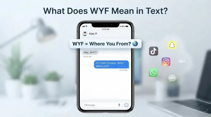 what does wyf mean in text.