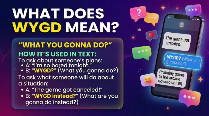 what does wygd mean in text