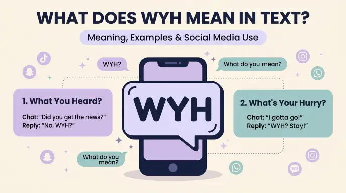 what does wyh mean in text