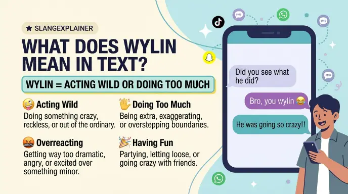 what does wylin mean in text